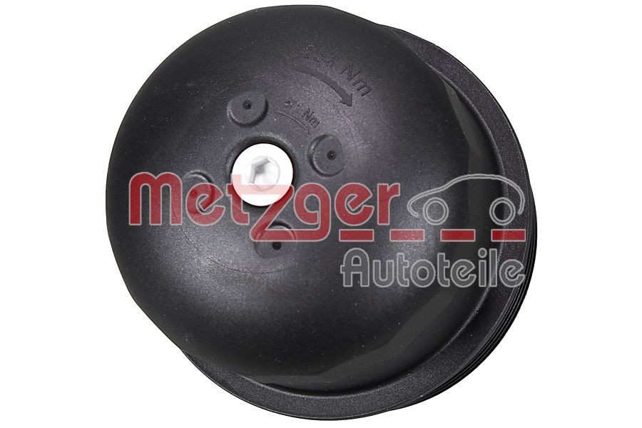 METZGER Deksel, oljefilterbeholder 2370124 METZGER 2370124 Oljefilterhus og tetning VOLVO V60 II (225, 227) til en fordelagtig pris
