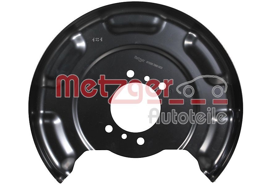 METZGER Dubļu sargs, Bremžu disks 6115595 Bremžu disku aizsargi METZGER CARENS 6115595 lēti