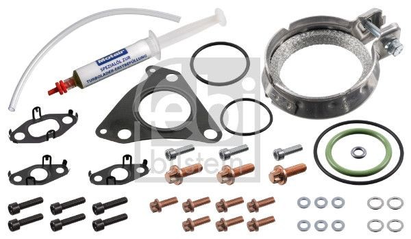 FEBI BILSTEIN Kit de montagem, turbocompressor 187866 FEBI BILSTEIN 187866 Kit de montagem turbocompressor Mercedes Sprinter 4,6-t Van preço