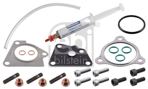 FEBI BILSTEIN Monteringsats, Turbo 187900 Byta Monteringssats avgassystem VW Phaeton 3d kostnad FEBI BILSTEIN 187900