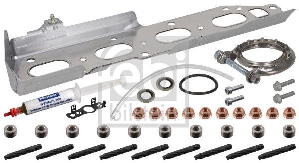 FEBI BILSTEIN Monteringssett, lader 187977 FEBI BILSTEIN 187977 Monteringssett eksosanlegg Ford USA Probe I billige