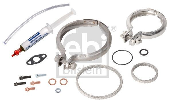 FEBI BILSTEIN Kit montaggio turbocompressore 187999 FEBI BILSTEIN 187999 Kit montaggio impianto gas scarico BMW F13 originale prezzo