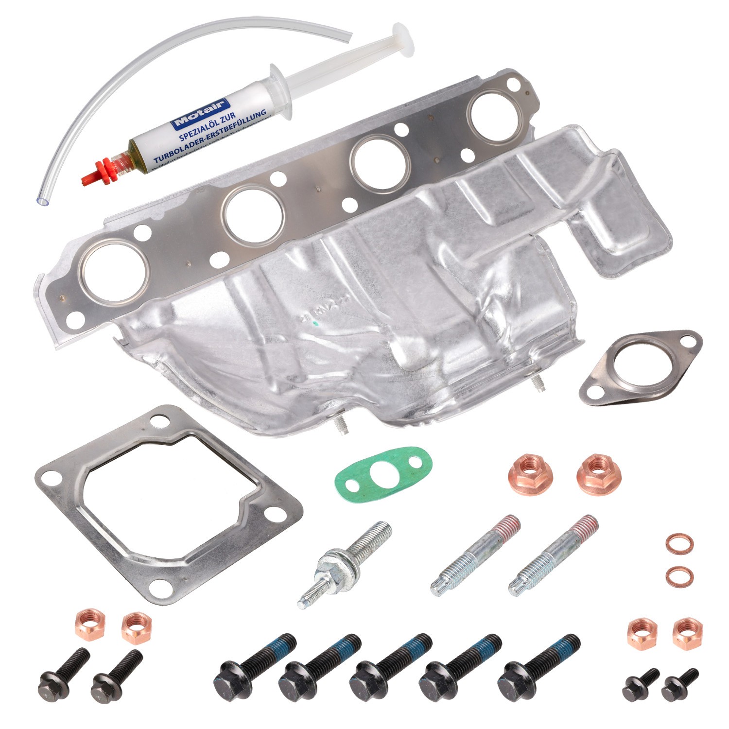 Kit de montagem, turbocompressor FEBI BILSTEIN 188927 FEBI BILSTEIN 188927 Kit de montagem turbocompressor FORD MONDEO 2002