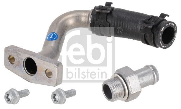 FEBI BILSTEIN Olieleiding, turbolader 189833 FEBI BILSTEIN 189833 originele Olieleiding turbo VW T6 Flatbed Vrachtwagen kosten