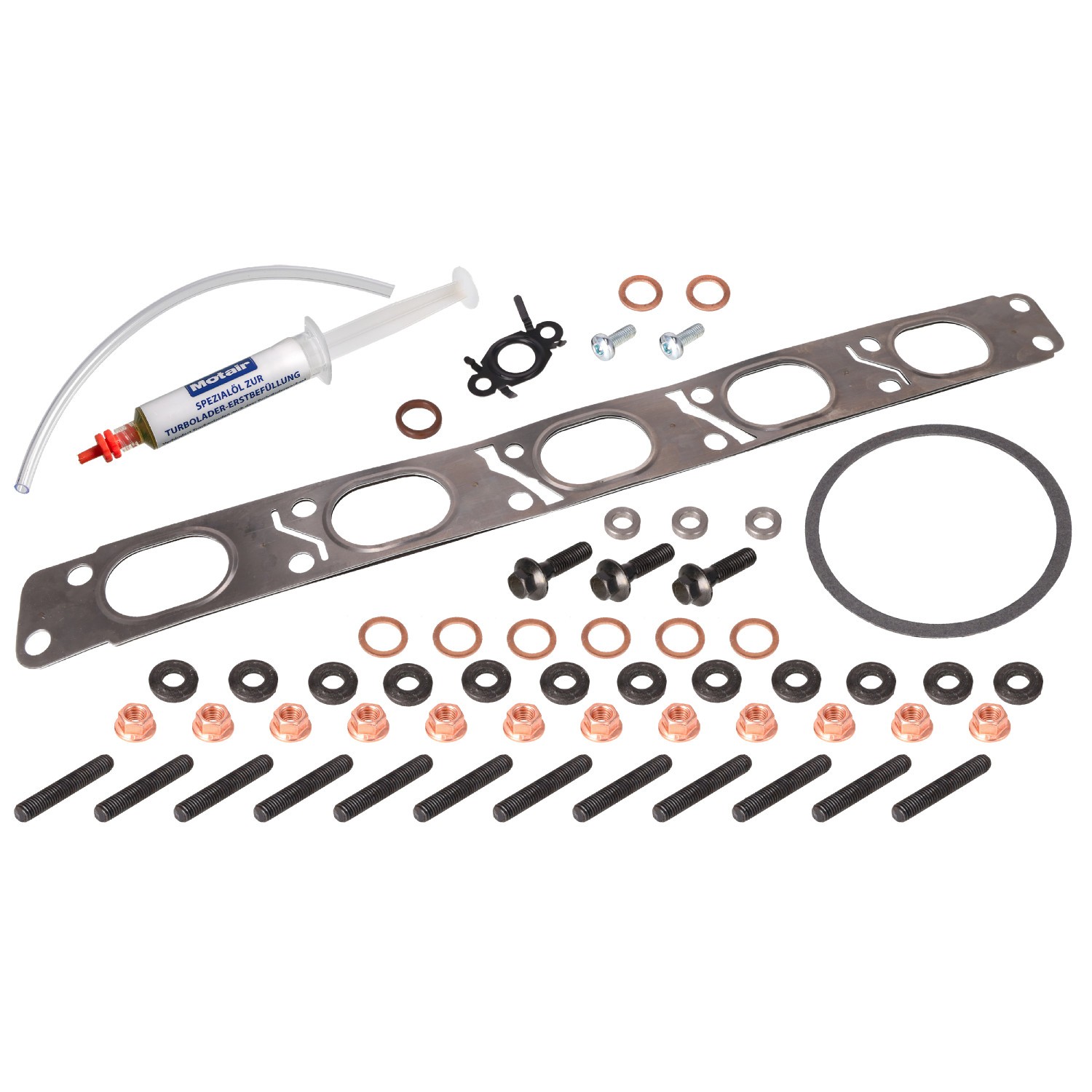 FEBI BILSTEIN Kit montaggio turbocompressore 190349 190349 Kit montaggio impianto gas scarico FEBI BILSTEIN VOLVO V50 costo