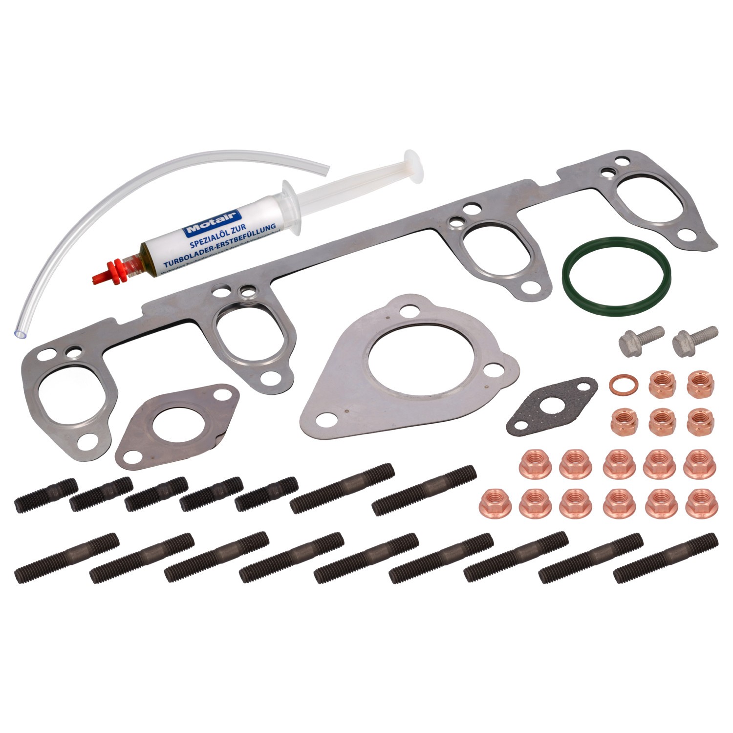 FEBI BILSTEIN Kit montaggio turbocompressore 190851 190851 Kit montaggio impianto gas scarico Volkswagen GOLF FEBI BILSTEIN costo