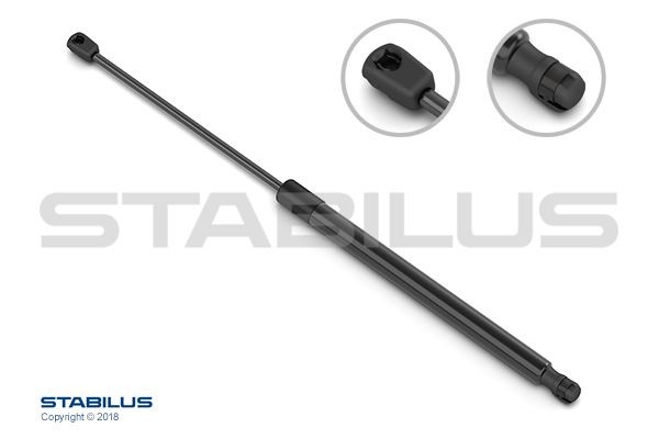 STABILUS Gasfjeder, motorhjelm 736895 736895 LIFT-O-MAT Gasfjeder motorhjelm SUBARU SVX STABILUS