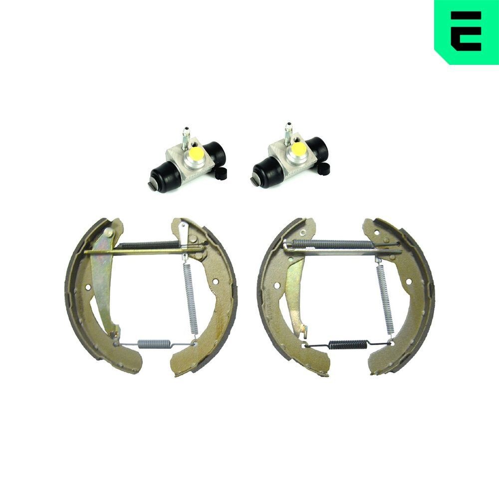 Bromsbacksats OPTIMAL OP-BSK00028 OPTIMAL OP-BSK00028 Bromsbacksats fram och bak Skoda OCTAVIA 1999