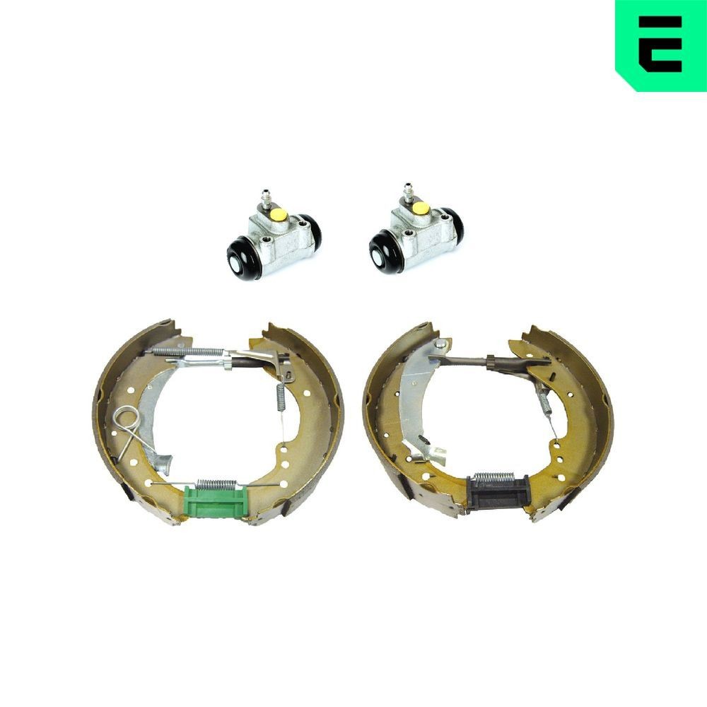 OPTIMAL Kit ganasce freni OP-BSK00072 OP-BSK00072 costo Ganasce freno OPTIMAL PEUGEOT 106