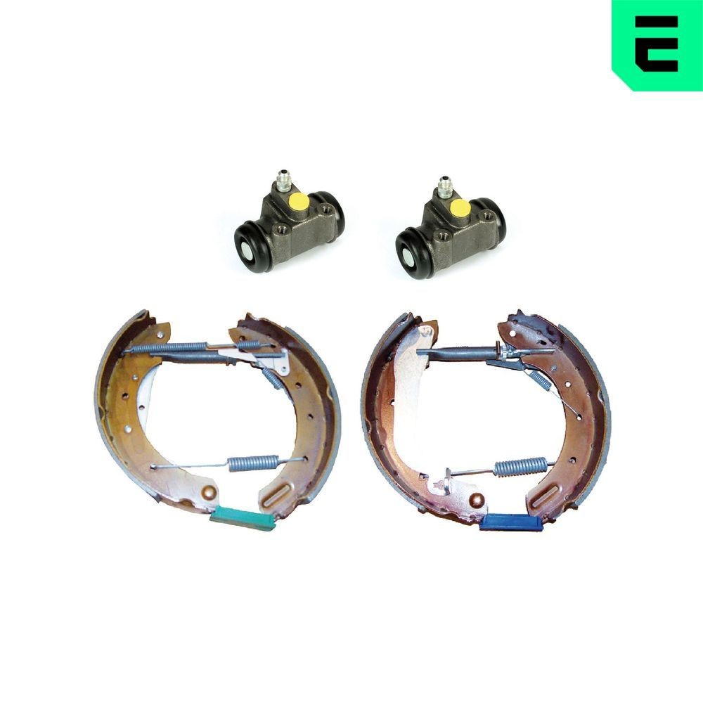 OPTIMAL Jeu de mâchoires de frein OP-BSK00196 OP-BSK00196 OPTIMAL Frein à tambour Nissan pas cher