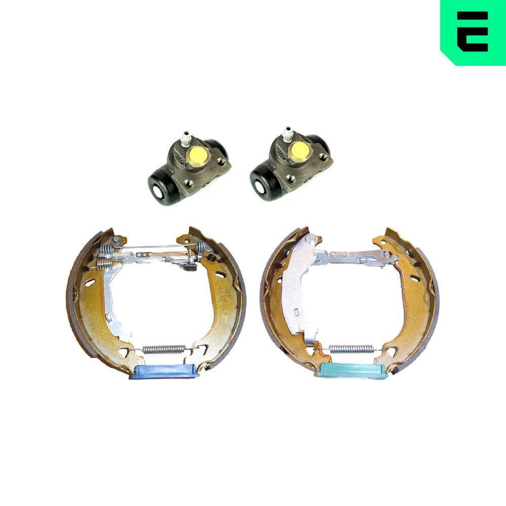 OPTIMAL Sada brzdových čeľustí OP-BSK00265 Brzdové čeluste OPTIMAL Honda CIVIC OP-BSK00265