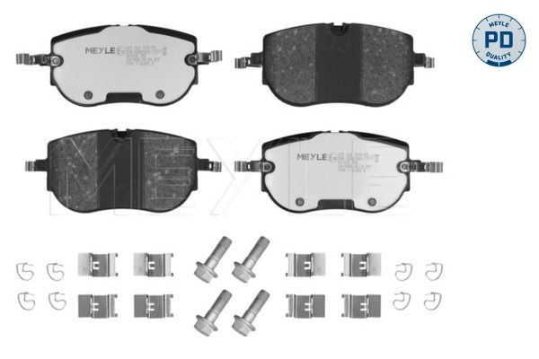 MEYLE Piduriklotsid 025 264 1616/PD MEYLE 025 264 1616/PD Piduriklotsid AUDI Q4 Sportback (F4N) 40 e-tron 204 hj 2025