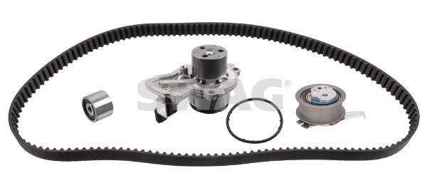 SWAG Water pump and timing belt kit 33 11 1244 33 11 1244 SWAG timing belt and water pump AUDI TT