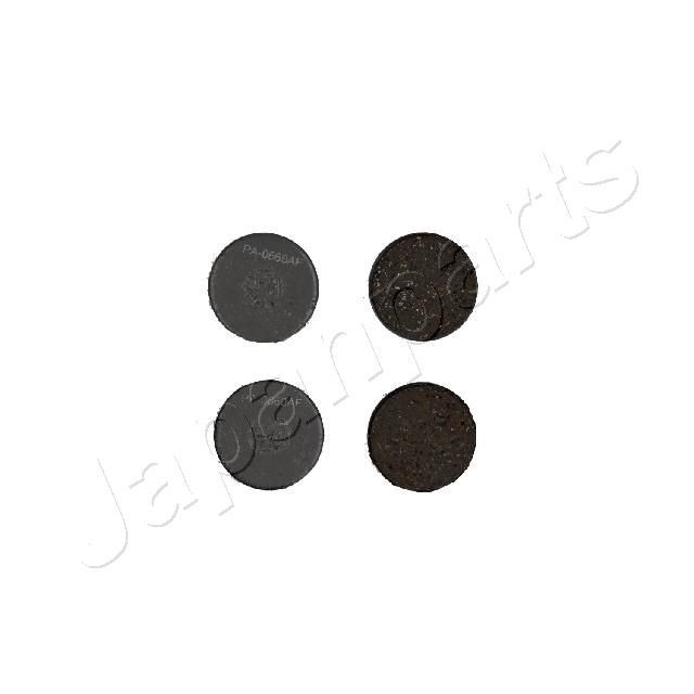 JAPANPARTS Bremseklodser PA-0660AF JAPANPARTS PA-0660AF Bremseklodser CITROЁN GS Break A 1.2 58 HK 1973