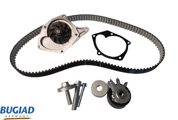 BUGIAD Registerreimsett med vannpumpe BTB56543 Vannpumpe + registerreimsett BUGIAD JUKE BTB56543 billige