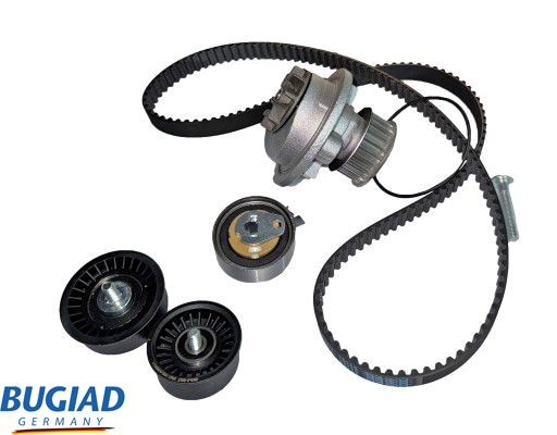 BUGIAD Kamremssats med vattenpump BTB56549 OPEL vattenpump + kuggremssats BUGIAD BTB56549