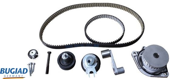 BUGIAD Σετ ιμάντα χρονισμού με αντλία νερού BTB56552 Σετ ιμάντα χρονισμού BUGIAD Volkswagen LT BTB56552