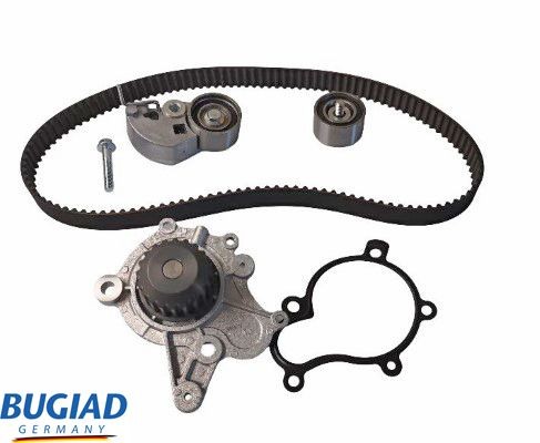 BUGIAD Water pump and timing belt kit BTB56570 Kia CARENS BUGIAD timing belt and water pump BTB56570