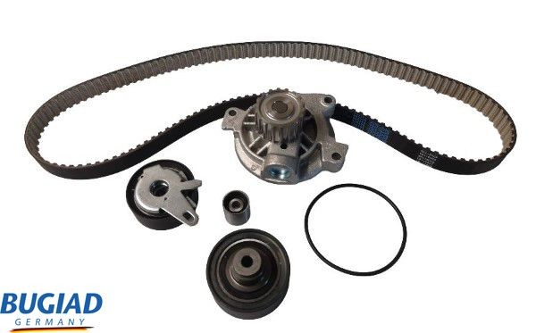 Vodné čerpadlo + sada ozubeného remeňa BUGIAD BTB56571 BUGIAD BTB56571 Rozvodová sada Volkswagen CRAFTER 2006