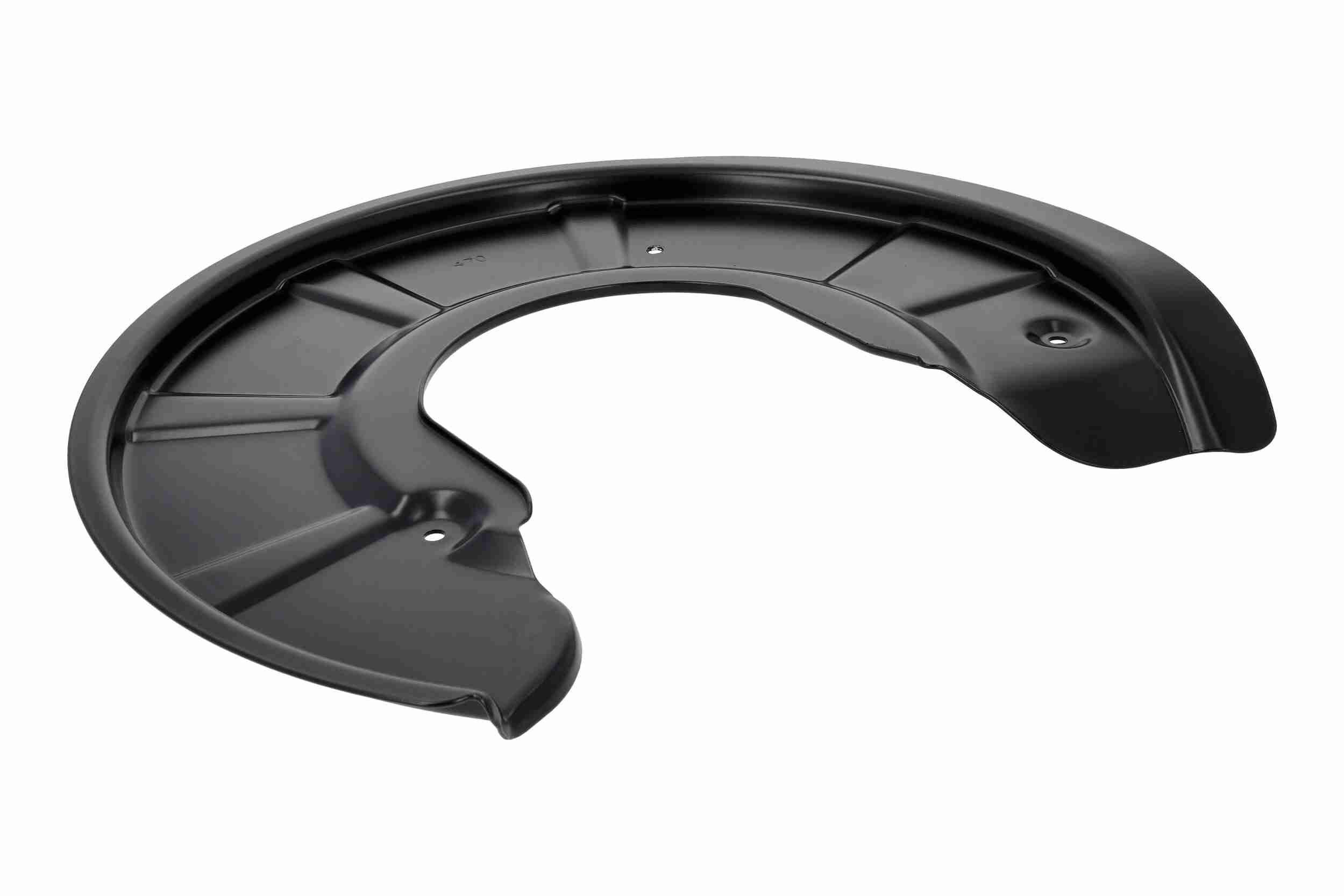 VAICO Splash Panel, brake disc V58-0164 VAICO V58-0164 TESLA Model Y (5YJY) brake rotor backing plate replacement