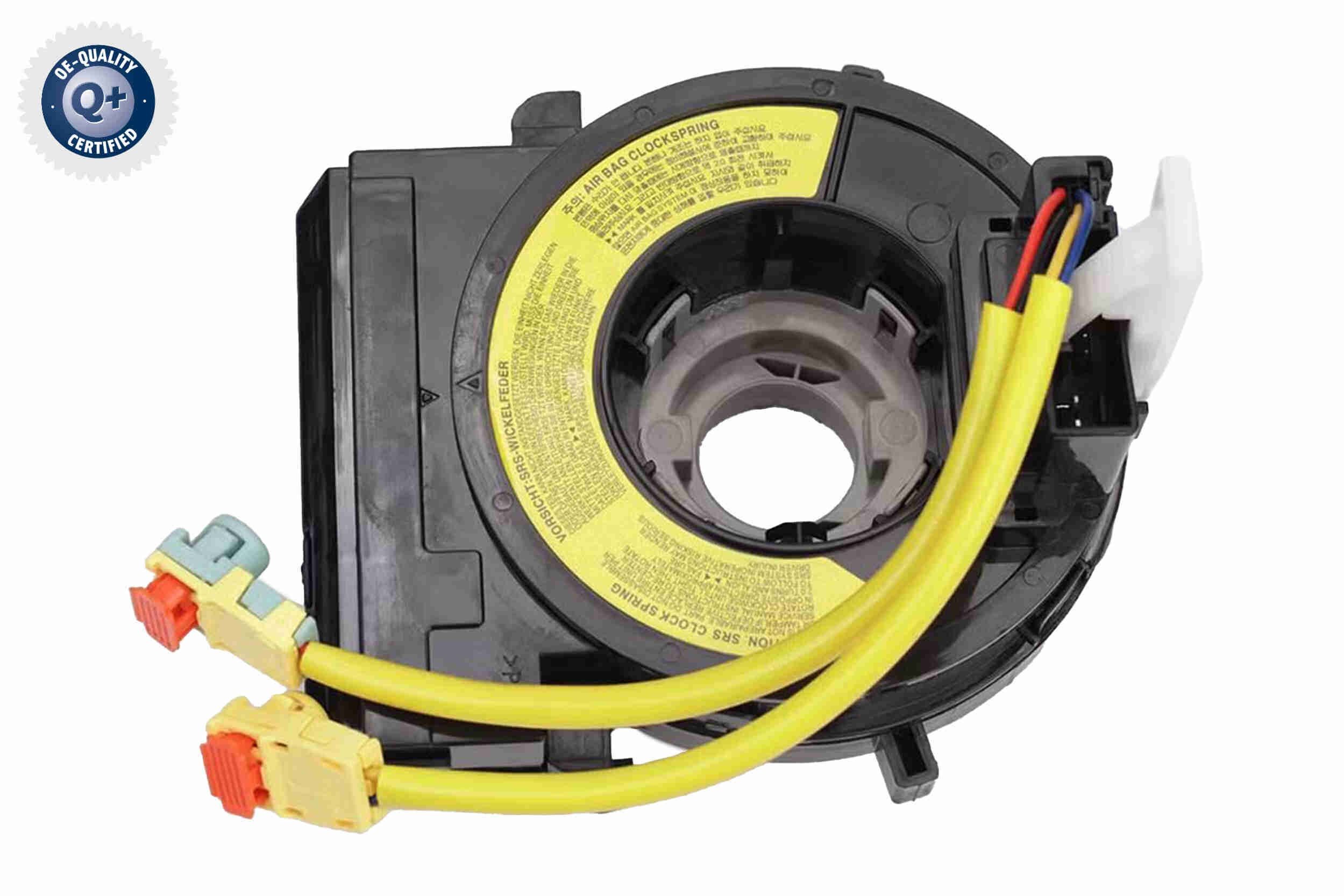 VEMO Vinutá prużina, Airbag V53-72-0165 Spínač riadenia VEMO CARENS V53-72-0165 lacné