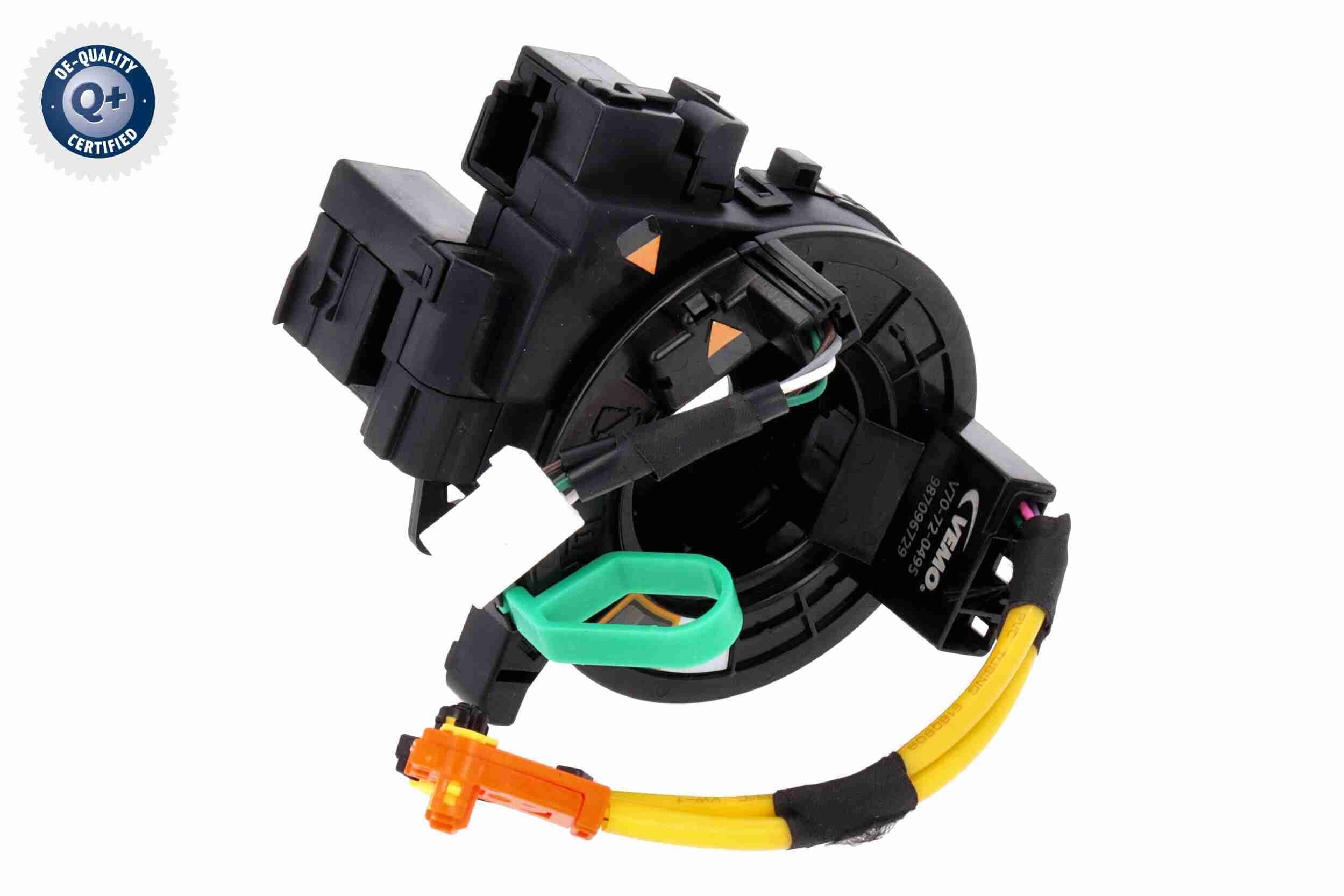 VEMO Σπειροειδές ελατήριο, αερόσακος V70-72-0495 V70-72-0495 Διακόπτης φλας TOYOTA IQ VEMO