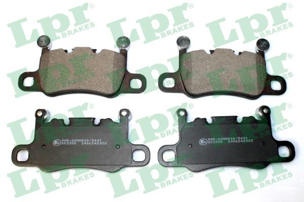 LPR Bremseklodser 05P2322 Sports bremseklodser LPR 718 05P2322 billig
