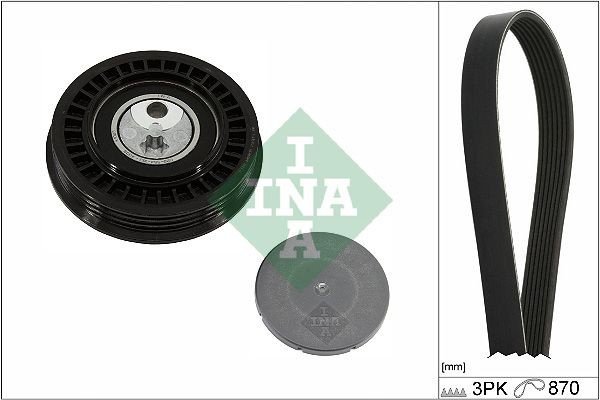 INA Soonrihmakomplekt 529 0582 10 INA 529 0582 10 Soonrihmakomplekt Mercedes W177 originaal hind