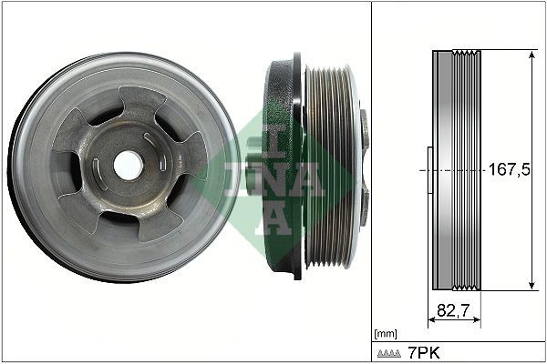 INA Puleggia cinghia albero a gomiti 544 0601 10 INA 544 0601 10 Puleggia albero motore Mercedes X253 prezzo