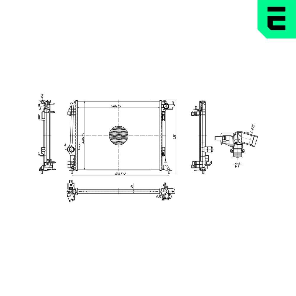 ERA Radiateur 673595 673595 ERA Radiator Suzuki goedkoop