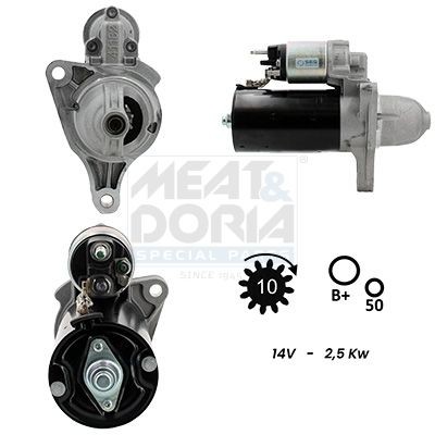 Anlasser MEAT & DORIA 5010428G 5010428G MEAT & DORIA Starter DODGE NITRO 2011 Preis