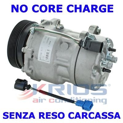 MEAT & DORIA Klimakompressor K11224R Aircondition kompressor MEAT & DORIA Renault CLIO K11224R