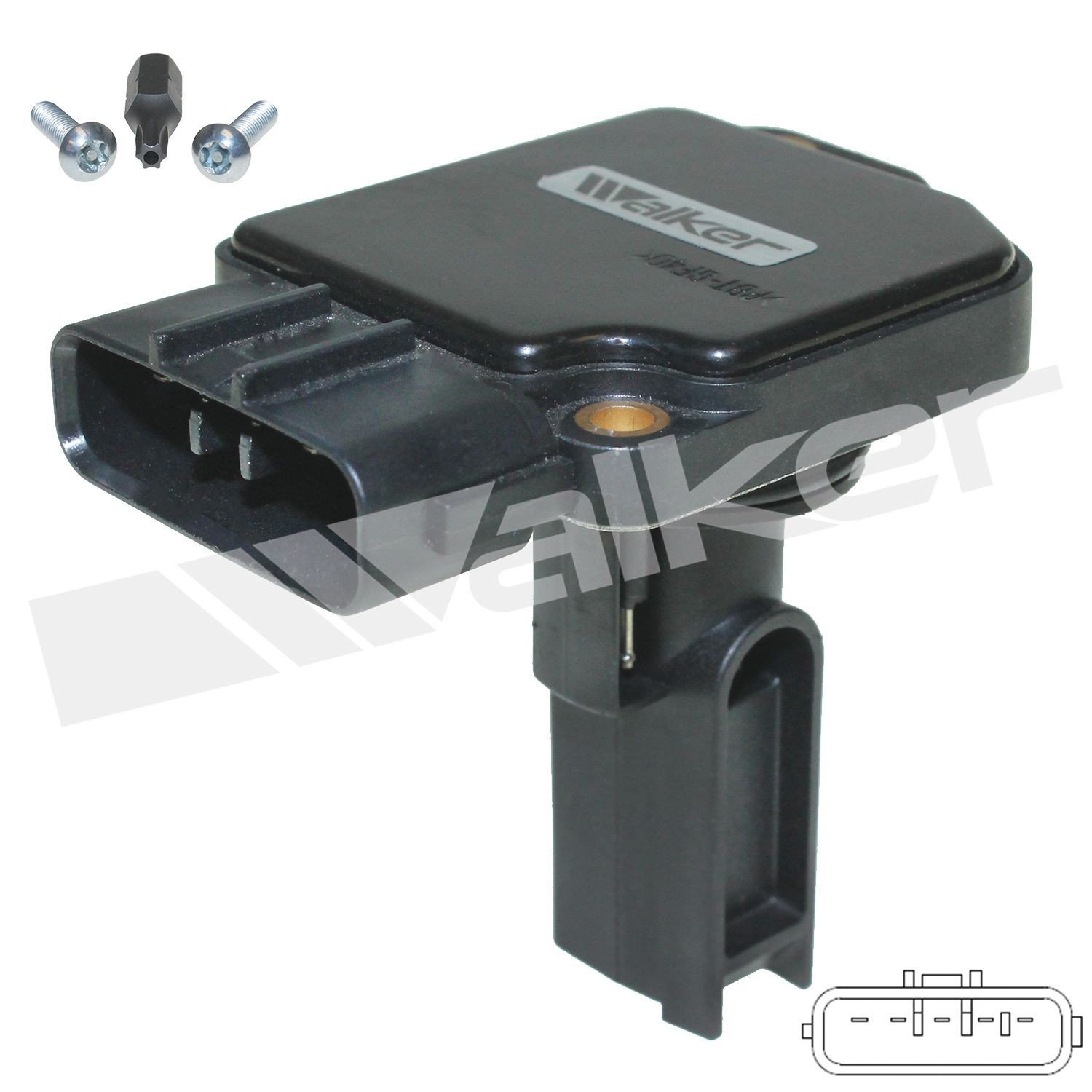 WALKER PRODUCTS Medidor de massa de ar 245-1192 245-1192 Medidor de massa de ar LEXUS IS WALKER PRODUCTS