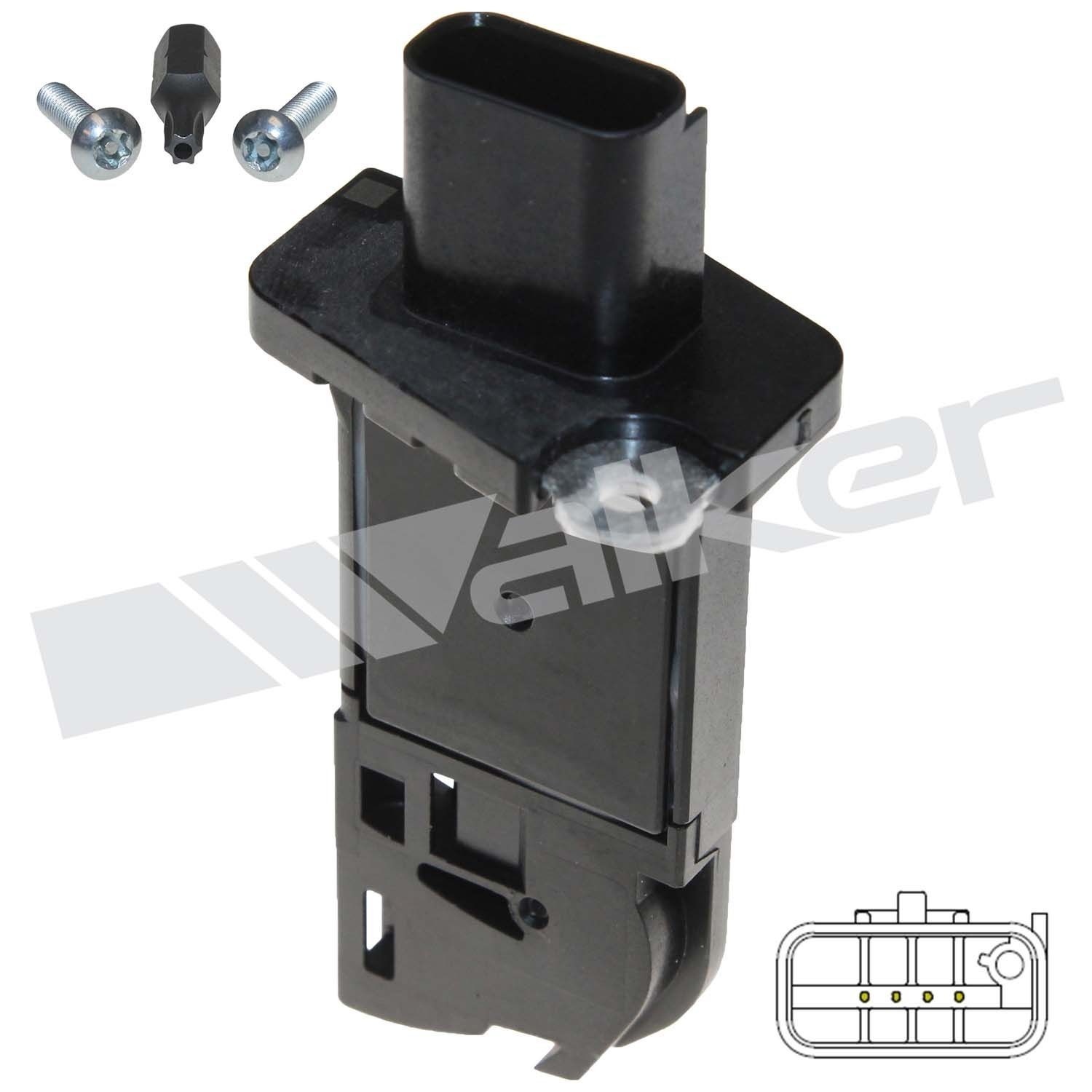 WALKER PRODUCTS Õhumassimõõtja 245-1330 245-1330 Õhumassimõõtja MAZDA 6 WALKER PRODUCTS