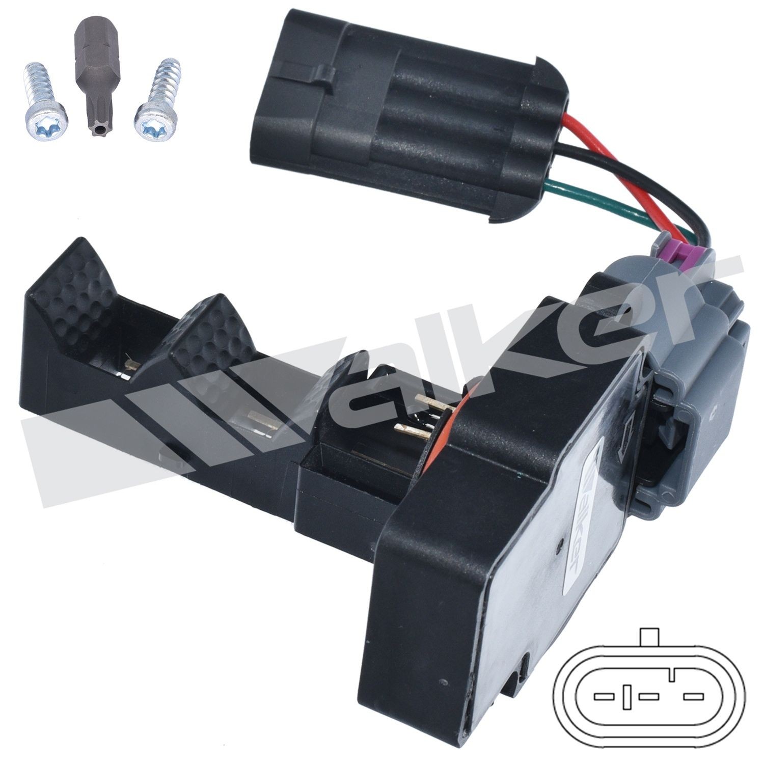 WALKER PRODUCTS Merač hmotnosti vzduchu 245-2162 Váha vzduchu WALKER PRODUCTS Audi A6 245-2162