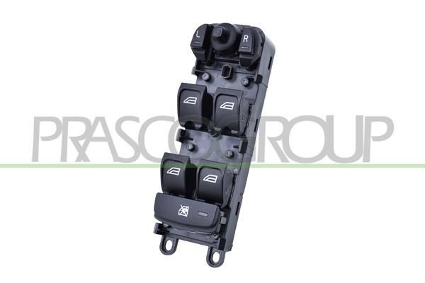 PRASCO Kytkin, lasinnostin LR719WS04 PRASCO LR719WS04 Land Rover Defender L316 ikkunannostimen katkaisin