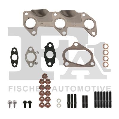 Turbocharger, montageset FA1 KT730170 FA1 KT730170: Montageset uitlaatsysteem Kia RIO 2012