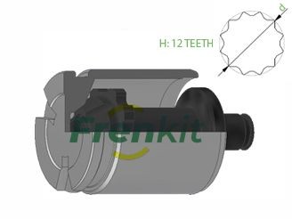 FRENKIT Pistoncino pinza freno K455201 FRENKIT K455201 costo Pistoncino pinza freno Mercedes C217 originale