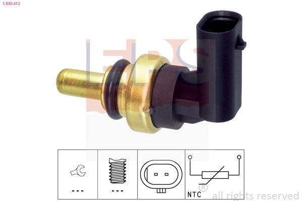 EPS Temperatuursensor 1.830.412 EPS 1.830.412 Koelvloeistof temperatuur sensor Range Rover Evoque (L551) originele prijs