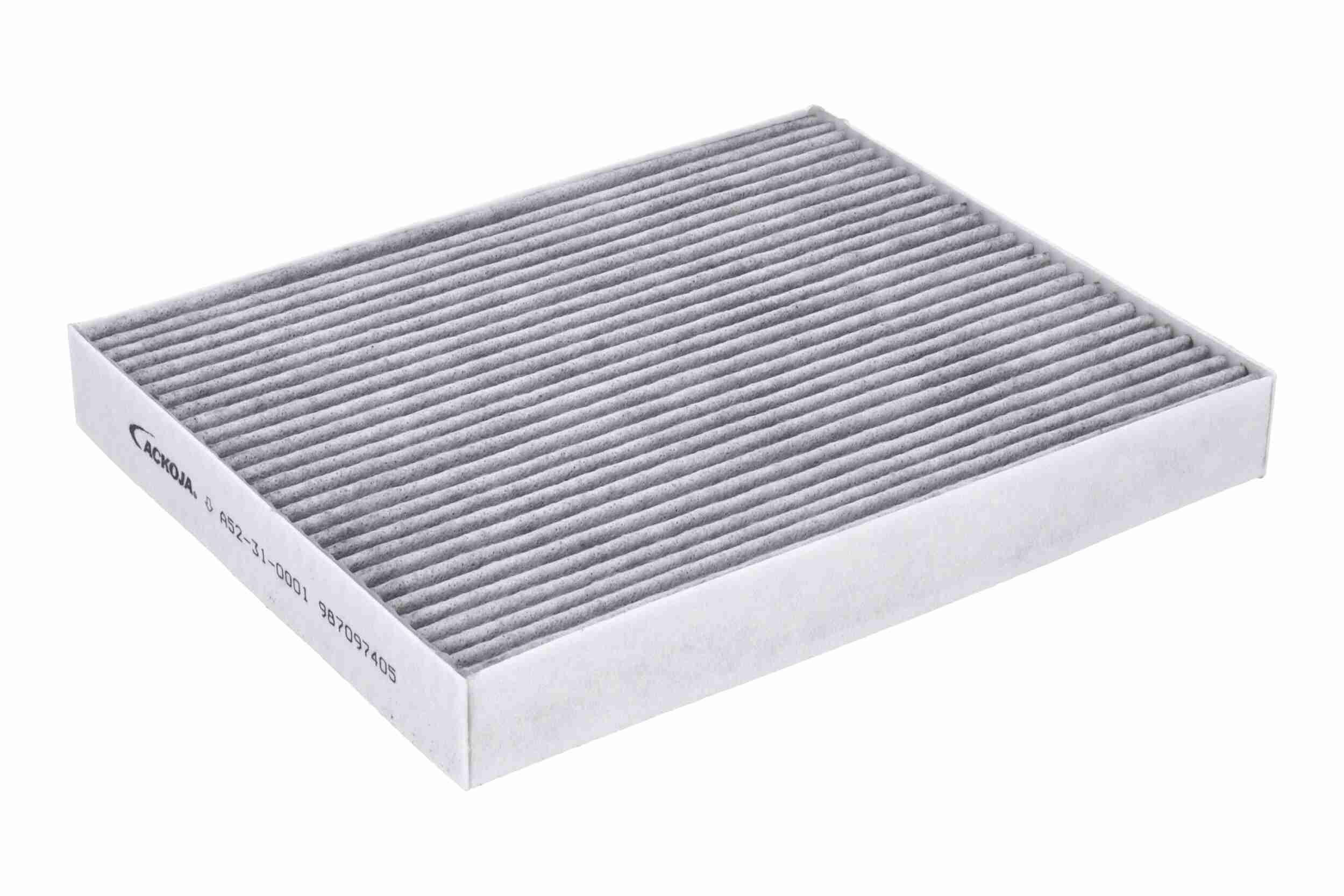 ACKOJA Kupéfilter A52-31-0001 A52-31-0001 Kupéfilter ACKOJA KIA CARENS