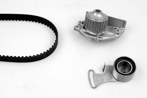 HEPU Kit de distribution + pompe à eau PK00450 HEPU PK00450 Kit de distribution + pompe à eau ROVER 25 3/5 portes (RF) 2.0 iDT 101 CV 2005