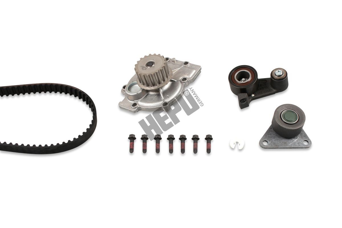HEPU Vesipumppu + jakohihnasarja PK00565 PK00565 HEPU Vesipumppu + jakohihnasarja VOLVO V70