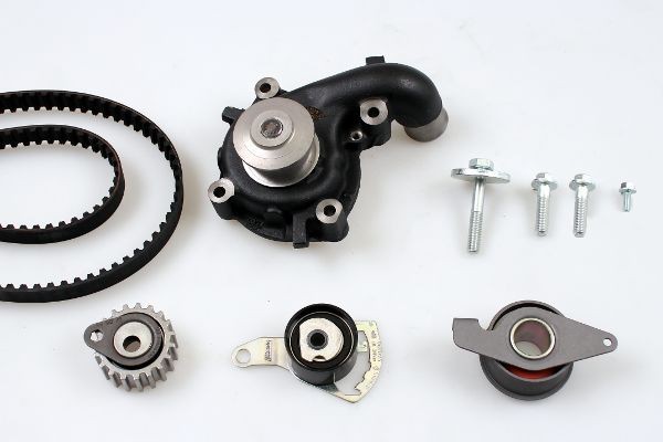 HEPU Water pump and timing belt kit PK02280 HEPU PK02280 Ford Escort Classic Turnier ANL cambelt and water pump replacement