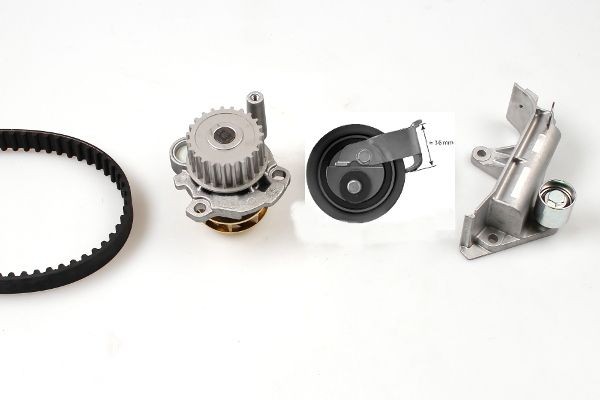 HEPU Vodné čerpadlo + sada ozubeného remeňa PK05474 PK05474 HEPU Vodné čerpadlo + sada ozubeného remeňa Skoda lacné