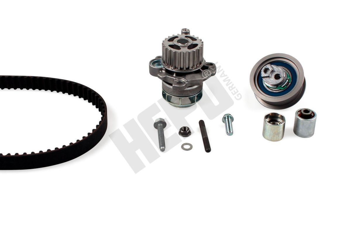 Veepump + hammasrihmakomplekt HEPU PK05870 HEPU PK05870: Hammasrihma komplekt Audi TT 2007