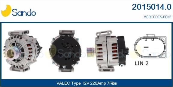 SANDO Generaator 2015014.0 Generaator SANDO Mercedes-Benz GL 2015014.0