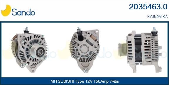 SANDO Alternátor 2035463.0 Alternátor SANDO Hyundai TERRACAN 2035463.0
