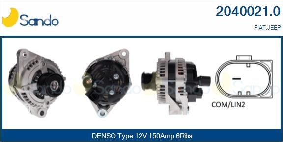 SANDO Dynamo 2040021.0 Dynamo SANDO Fiat FREEMONT 2040021.0