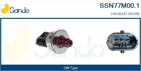 SANDO Sensor, brændstoftryk SSN77M00.1 SSN77M00.1 Sensor brændstoftryk AUDI Q3 SANDO