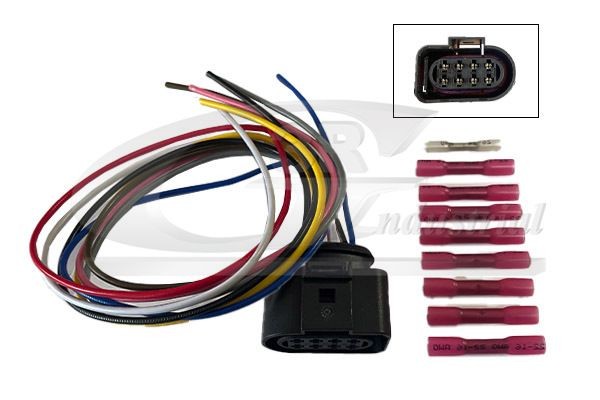 3RG Kit de reparação de cabos, farol principal 30724 Farol de estrada 3RG CLIO 30724 baratos